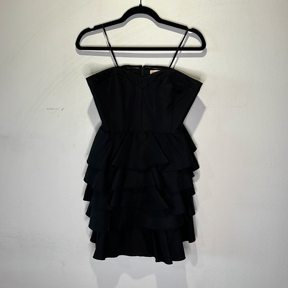Rebecca Taylor strapless, black, cocktail dress - Picture 1 of 2